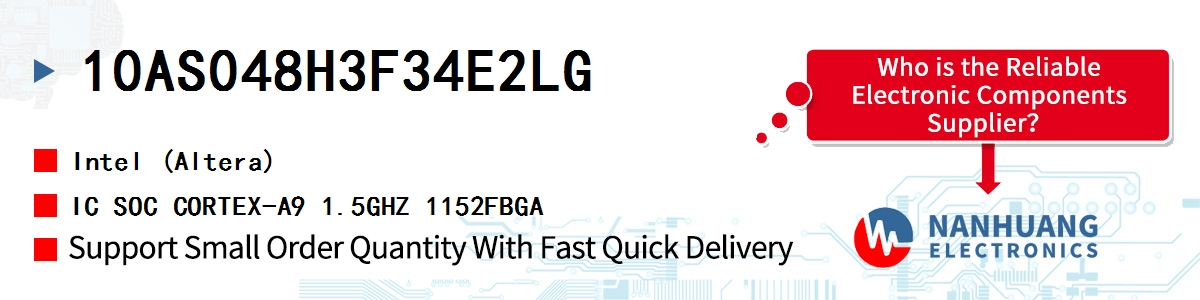10AS048H3F34E2LG Altera IC SOC CORTEX-A9 1.5GHZ 1152FBGA