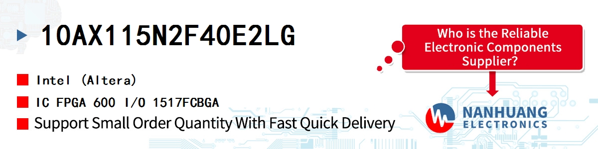 10AX115N2F40E2LG Altera IC FPGA 600 I/O 1517FCBGA