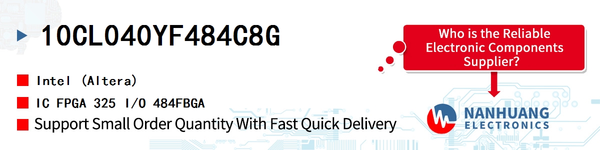 10CL040YF484C8G Altera IC FPGA 325 I/O 484FBGA
