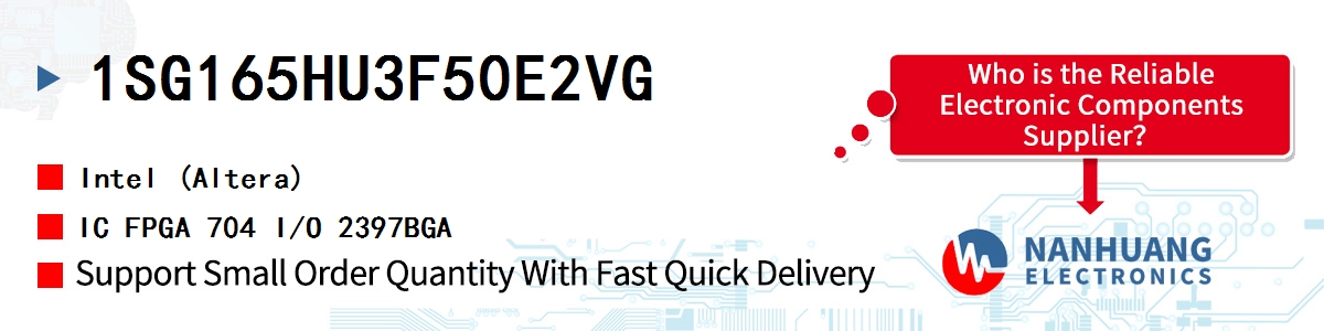 1SG165HU3F50E2VG Altera IC FPGA 704 I/O 2397BGA