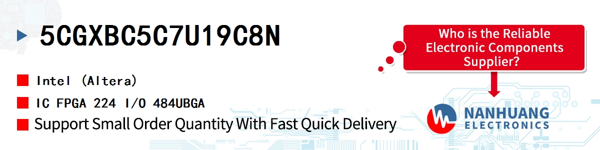 5CGXBC5C7U19C8N Altera IC FPGA 224 I/O 484UBGA