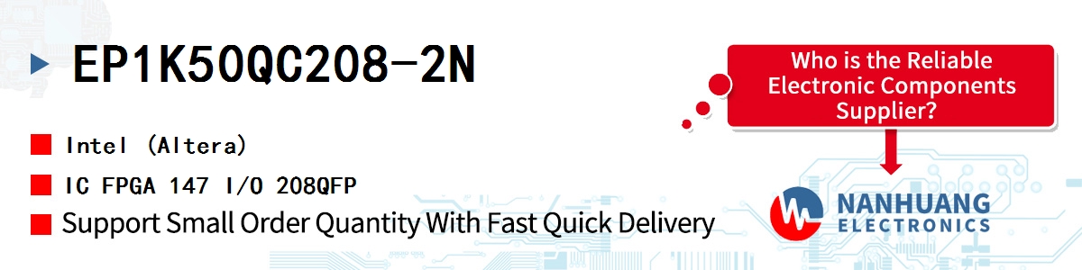 EP1K50QC208-2N Altera IC FPGA 147 I/O 208QFP