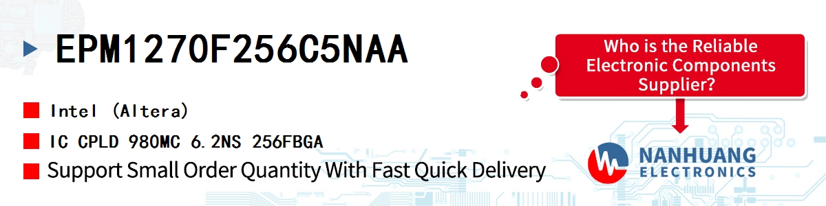 EPM1270F256C5NAA Altera IC CPLD 980MC 6.2NS 256FBGA