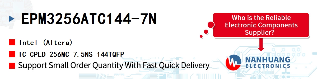 EPM3256ATC144-7N Altera IC CPLD 256MC 7.5NS 144TQFP