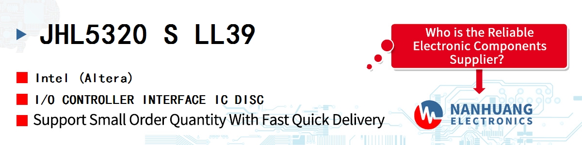 JHL5320 S LL39 Altera I/O CONTROLLER INTERFACE IC DISC